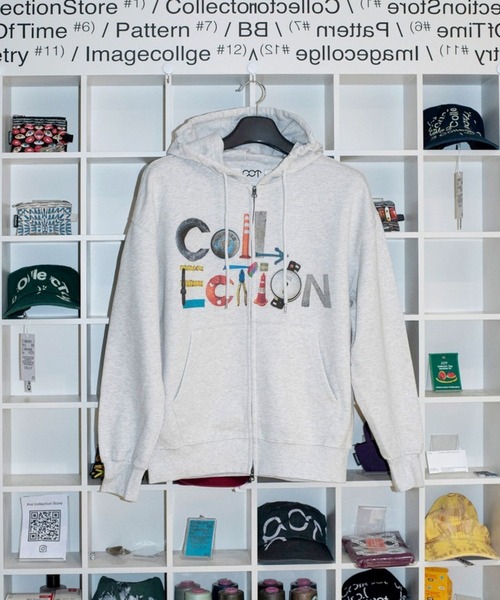 ALAND(エーランド)の「【UNISEX】POT/コレクションフードジップアップ(パーカー・レディース・ライトグレー・MEDIUM/SMALL)」の6枚目の写真