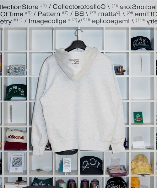 ALAND(エーランド)の「【UNISEX】POT/コレクションフードジップアップ(パーカー・レディース・ライトグレー・MEDIUM/SMALL)」の7枚目の写真