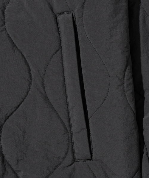 PHYPS MOTORCYCLE(フィップスモーターサイクル)の「Quilting Collarless Jacket Black(ダウンジャケット/コート・レディース・その他・X-LARGE/SMALL/MEDIUM/LARGE)」の5枚目の写真