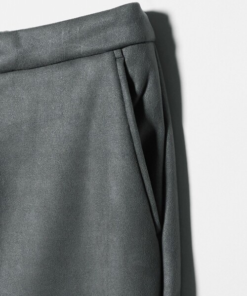 A DAY IN THE LIFE UNITED ARROWS(アデイインザライフユナイテッドアローズ)の「裏起毛 スエードライク イージーパンツ<A DAY IN THE LIFE>(その他パンツ・メンズ・ブラック/グレー系/ベージュ・L/M/S)」の5枚目の写真