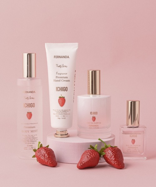 FERNANDA(フェルナンダ)の「フレグランスプレミアムハンドクリーム(イチゴ)/Fragrance Premium Hand Cream (Ichigo)(ハンドケア/ハンドクリーム・レディース・その他・FREE)」の2枚目の写真