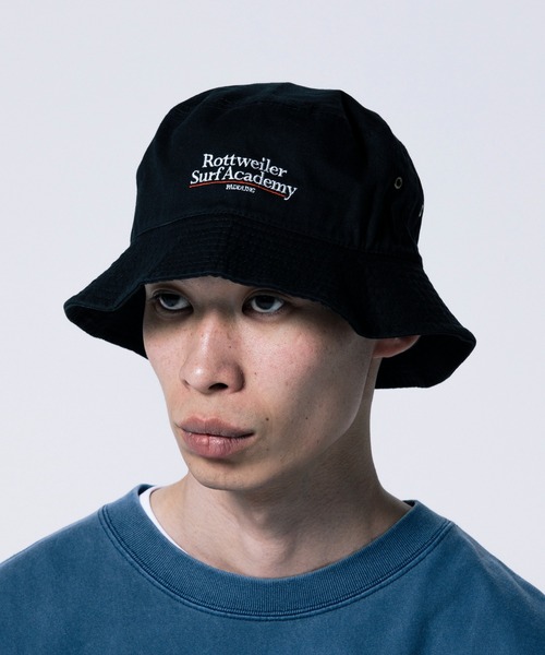 ROTTWEILER（ロットワイラー）の「SURF ACADEMY HAT（キャップ・メンズ・ブラック/ネイビー・ONE SIZE）」の7枚目の写真