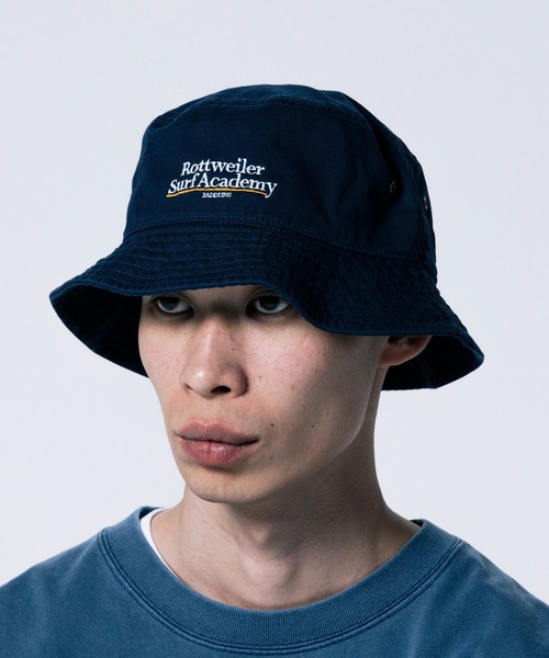 ROTTWEILER（ロットワイラー）の「SURF ACADEMY HAT（キャップ・メンズ・ブラック/ネイビー・ONE SIZE）」の8枚目の写真