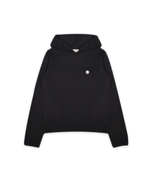 OAFISH（オアフィッシュ）の「CUTTING LOGO LABEL HOODIE, BLACK（パーカー）」