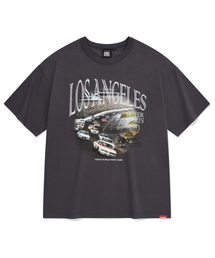 VISION STREET WEAR | VSW Los Angeles Racing T-Shirts Onix Black(Tシャツ/カットソー)