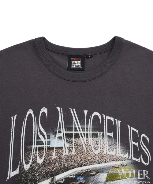 VISION STREET WEAR（ヴィジョンストリートウェア）の「VSW Los Angeles Racing T-Shirts Onix Black（Tシャツ/カットソー・レディース・その他・LARGE/MEDIUM/SMALL/X-LARGE）」の3枚目の写真