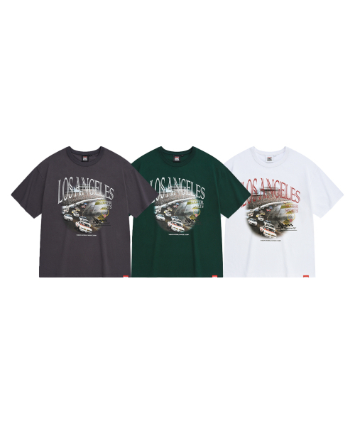VISION STREET WEAR（ヴィジョンストリートウェア）の「VSW Los Angeles Racing T-Shirts Onix Black（Tシャツ/カットソー・レディース・その他・LARGE/MEDIUM/SMALL/X-LARGE）」の7枚目の写真