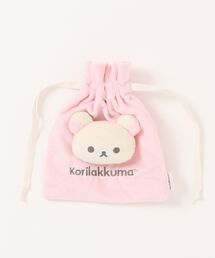 SPINNS（スピンズ）の「【nini toys/ニニトイズ】≪リラックマ≫巾着ポーチ（ポーチ）」