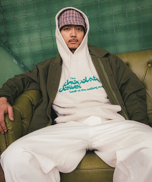 Chocolate Jesus (チョコレートジーザス )の「BROTHERS HOODIE(パーカー・メンズ・コーラルピンク/グリーン/アッシュ/ブラック・X-LARGE/LARGE/MEDIUM/SMALL/XX-LARGE)」の6枚目の写真