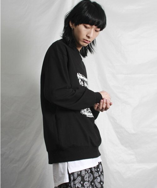 DEMARC(ドゥマーク)の「スリーブレスロングレイヤースリットTシャツホワイト(Tシャツ/カットソー・メンズ・その他・LARGE/MEDIUM)」の7枚目の写真