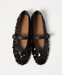 ODETTE E ODILE｜オデット エ オディールのバレエシューズ（ブラック