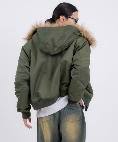 ヘビーナイロン N-2B フライトジャケット（ミリタリージャケット