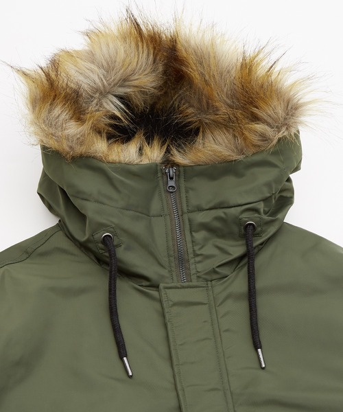 improves（インプローブス）の「ヘビーナイロン N-2B フライトジャケット（ミリタリージャケット・メンズ・ブラック/カーキ・LARGE/MEDIUM/SMALL/X-LARGE）」の16枚目の写真