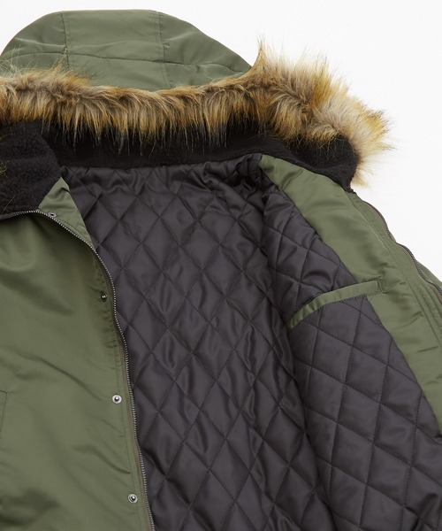 improves（インプローブス）の「ヘビーナイロン N-2B フライトジャケット（ミリタリージャケット・メンズ・ブラック/カーキ・LARGE/MEDIUM/SMALL/X-LARGE）」の22枚目の写真