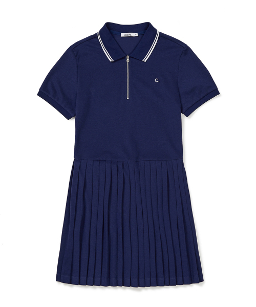 CLOVE（クローブ）の「[23SS clove] Tennis Pique One Piece (Navy)（ワンピース・レディース・その他・SMALL/MEDIUM）」の2枚目の写真
