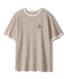 GARDEN EXPRESS（ガーデンエクスプレス）の「GARDEN SYMBOL STRIPE T-SHIRT (ivory)（Tシャツ/カットソー）」