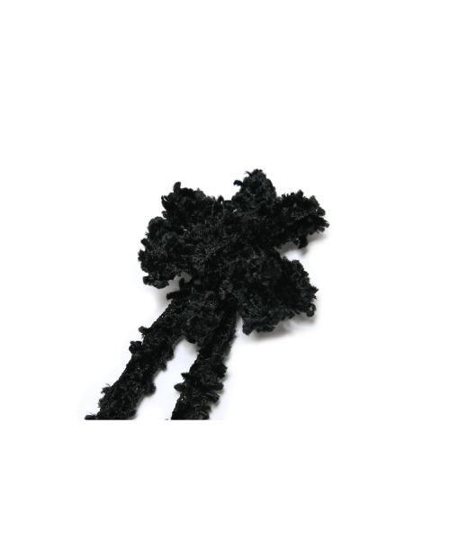 POESIEDAME(ポエジダム)の「TWEED RIBBON BROOCH IN BLACK(ブローチ/コサージュ・レディース・その他・FREE)」の8枚目の写真