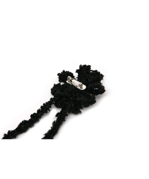 POESIEDAME(ポエジダム)の「TWEED RIBBON BROOCH IN BLACK(ブローチ/コサージュ・レディース・その他・FREE)」の9枚目の写真