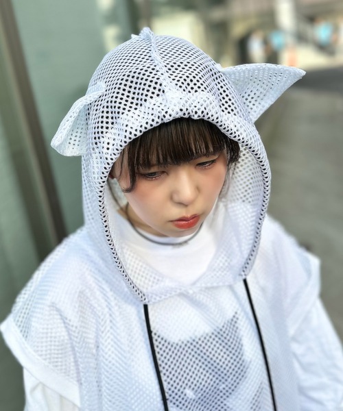 MILKBOY(ミルクボーイ)の「CAT イヤーメッシュ ベスト(ベスト・レディース・C/A・FREE)」の9枚目の写真
