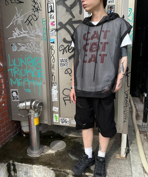 MILKBOY(ミルクボーイ)の「CAT イヤーメッシュ ベスト(ベスト・レディース・C/A・FREE)」の20枚目の写真