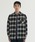 COVERNAT�i�J�o�[�i�b�g�j�́uBRUSHED OMBRE CHECK SHIRT�i�V���c/�u���E�X�j�v�b�`���R�[��