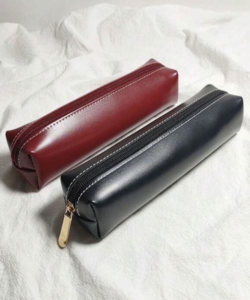 フェイクレザー ペンケース / 文具入れ（その他小物）｜Port（ポート