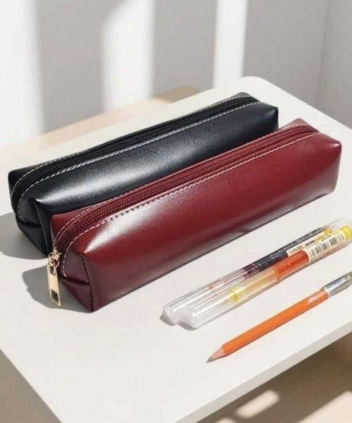 フェイクレザー ペンケース / 文具入れ（その他小物）｜Port（ポート