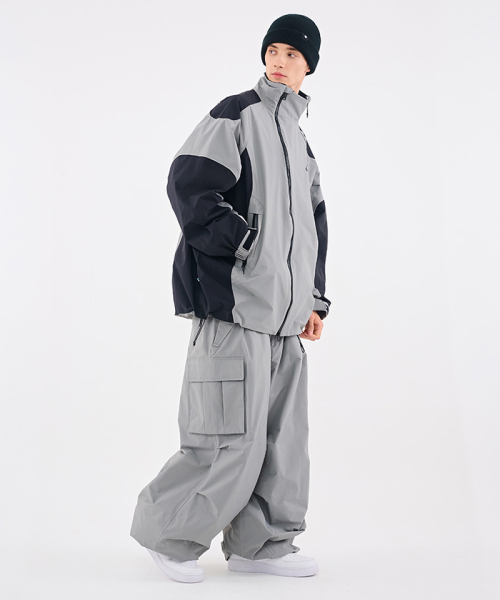 DOLL OUTERWEAR（ドラ アウターウェア）の「[DOLL x DUMDIDUM] 2526 ビタジャケット&パンツセット GRAY 男女共用（セットアップ・レディース・その他・SMALL/MEDIUM/LARGE/X-LARGE）」の6枚目の写真