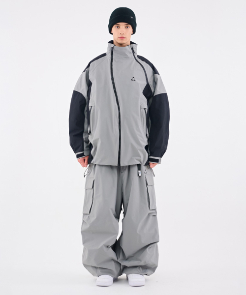 DOLL OUTERWEAR（ドラ アウターウェア）の「[DOLL x DUMDIDUM] 2526 ビタジャケット&パンツセット GRAY 男女共用（セットアップ・レディース・その他・SMALL/MEDIUM/LARGE/X-LARGE）」の3枚目の写真