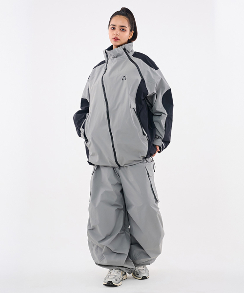 DOLL OUTERWEAR（ドラ アウターウェア）の「[DOLL x DUMDIDUM] 2526 ビタジャケット&パンツセット GRAY 男女共用（セットアップ・レディース・その他・SMALL/MEDIUM/LARGE/X-LARGE）」の10枚目の写真