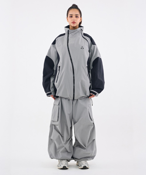 DOLL OUTERWEAR（ドラ アウターウェア）の「[DOLL x DUMDIDUM] 2526 ビタジャケット&パンツセット GRAY 男女共用（セットアップ・レディース・その他・SMALL/MEDIUM/LARGE/X-LARGE）」の13枚目の写真
