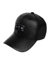 EIGHTVOLUME（エイトボリューム）の「EV Label Leather Cap (Black)（キャップ）」