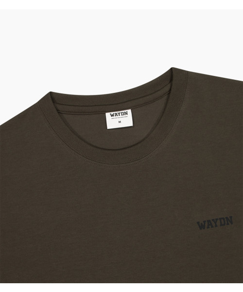 WAYDN(ウェイドゥン)の「スモールロゴ OG マッスルフィット 半袖 カーキ(Tシャツ/カットソー・メンズ・その他・LARGE/X-LARGE/XX-LARGE/MEDIUM)」の4枚目の写真