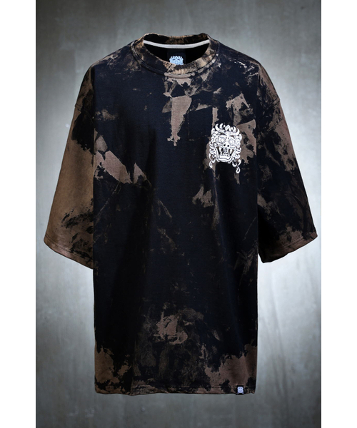KIRTIMUKHA（キールティムカ）の「プリンティングフルブリーチ半袖Tシャツブラック（Tシャツ/カットソー・メンズ・その他・2/3）」の2枚目の写真