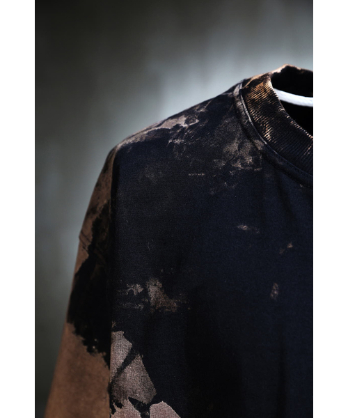 KIRTIMUKHA（キールティムカ）の「プリンティングフルブリーチ半袖Tシャツブラック（Tシャツ/カットソー・メンズ・その他・2/3）」の3枚目の写真