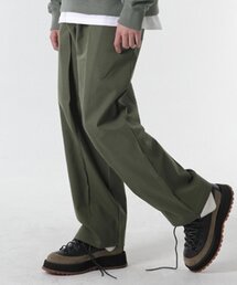 CODE I'M（コードアイエム）の「Menspan high waist banding pin tuck wide pants khaki（その他パンツ）」
