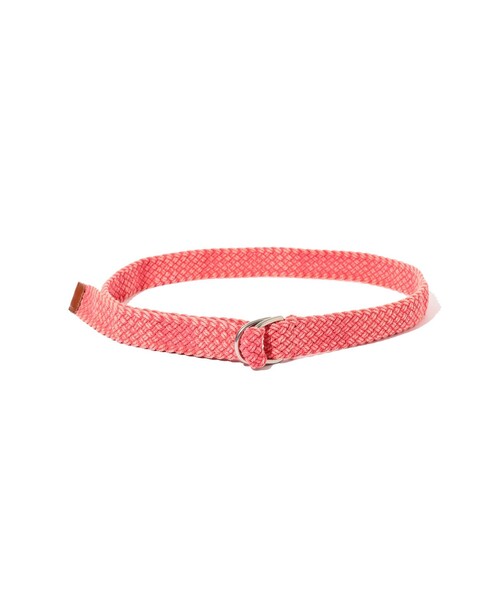 BEAMS PLUS（ビームスプラス）の「COTTON Mesh Belt（ベルト・メンズ・オフホワイト/レッド・S/M/L/XL）」の13枚目の写真