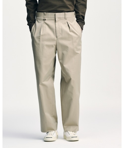 SOPHNET.（ソフネット）の「CHINO SLACKS（チノパンツ・メンズ・ブラック/ベージュ/ライトブルー・1/2/3/4/5）」の4枚目の写真