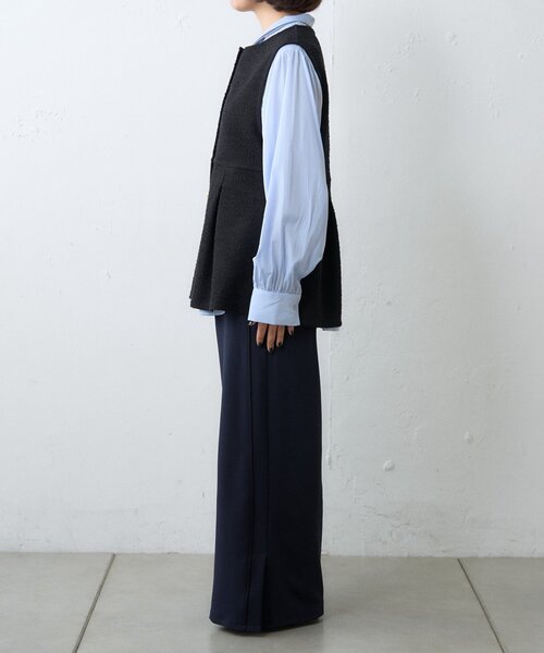 CIAOPANIC TYPY（チャオパニックティピー）の「≪オケージョン対応≫ツイードベスト付きパイピングラインパンツセット（その他パンツ・レディース・ベージュ/ネイビー・MEDIUM/SMALL）」の18枚目の写真