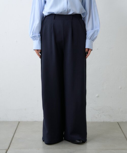 CIAOPANIC TYPY（チャオパニックティピー）の「≪オケージョン対応≫ツイードベスト付きパイピングラインパンツセット（その他パンツ・レディース・ベージュ/ネイビー・MEDIUM/SMALL）」の10枚目の写真