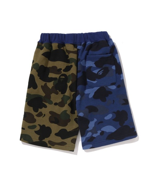 SPLIT CAMO SHARK SWEAT SHORTS（スウェットパンツ）｜A BATHING APE