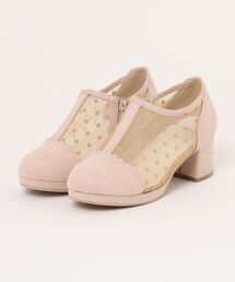 MUUM（ムーム）の「【MUUM】ドット柄 チュールパンプス（パンプス）」