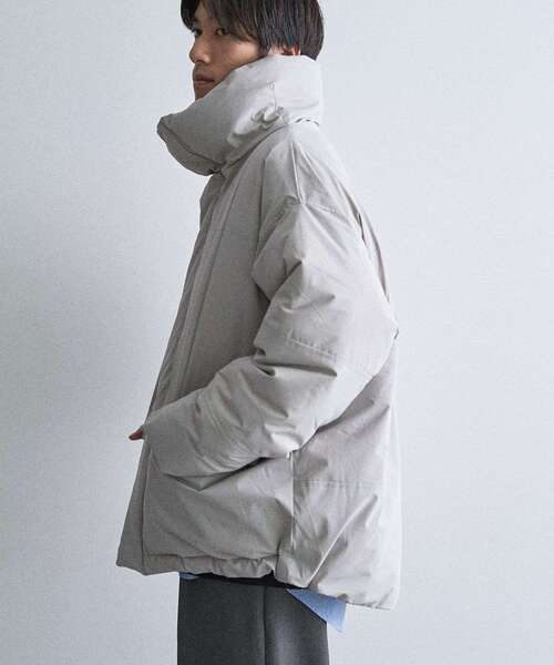 CRAFT STANDARD BOUTIQUE（クラフトスタンダードブティック）の「撥水/防風/ストレッチ/中綿入りスタンドジャケット（ブルゾン・メンズ・ブラック/グレイッシュベージュ・L/M/XL）」の11枚目の写真