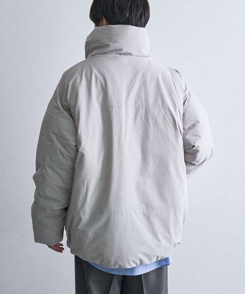 CRAFT STANDARD BOUTIQUE（クラフトスタンダードブティック）の「撥水/防風/ストレッチ/中綿入りスタンドジャケット（ブルゾン・メンズ・ブラック/グレイッシュベージュ・L/M/XL）」の12枚目の写真