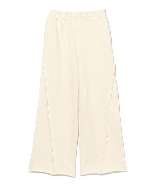 Ray BEAMS（レイビームス）の「キリカエライン スウェット パンツ（スウェットパンツ・レディース・シルバー/オフホワイト・1/0）」の8枚目の写真