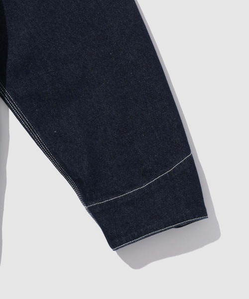 Dickies(ディッキーズ)の「【Dickies/ディッキーズ】衿コーデュロイ切替 カバーオール / ワークジャケット(カバーオール・メンズ・ワンウォッシュ/オフホワイト・M/XL/L)」の6枚目の写真