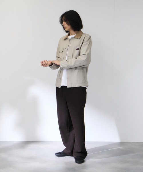 Dickies(ディッキーズ)の「【Dickies/ディッキーズ】衿コーデュロイ切替 カバーオール / ワークジャケット(カバーオール・メンズ・ワンウォッシュ/オフホワイト・M/XL/L)」の22枚目の写真