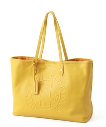 【HOUSE OF FLORENCE/ハウス オブ フローレンス】イタリアンレザー 型押しエンボス トートバッグ（L）
