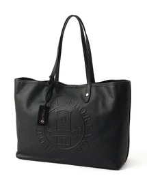 HOUSE OF FLORENCE（ハウスオブフローレンス）の「【HOUSE OF FLORENCE/ハウス オブ フローレンス】イタリアンレザー 型押しエンボス トートバッグ（L）（トートバッグ）」