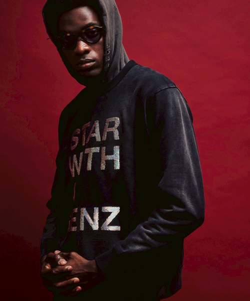 JOINT WORKS(ジョイントワークス)の「MARK POINT / マークポイント SWAG SPANGLE CREWNECK(スウェット・メンズ・ブラック/パープル・MEDIUM/LARGE)」の6枚目の写真